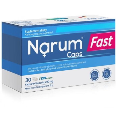 Narum Narum Fast 200mg 30kaps.
