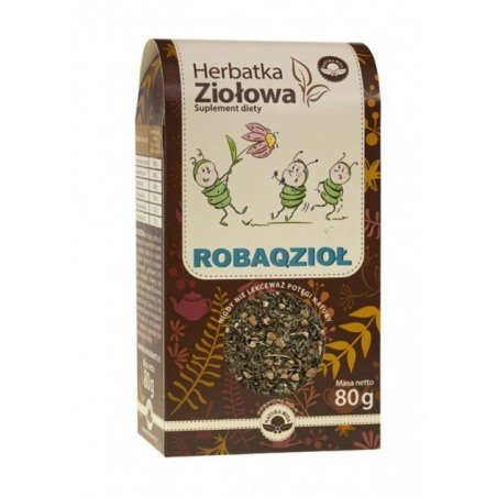Natura-wita Herbatka ziołowa Robaqzioł 80g