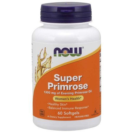 Now Foods Super Primrose (olej z wiesiołka) 1300mg 60kaps.