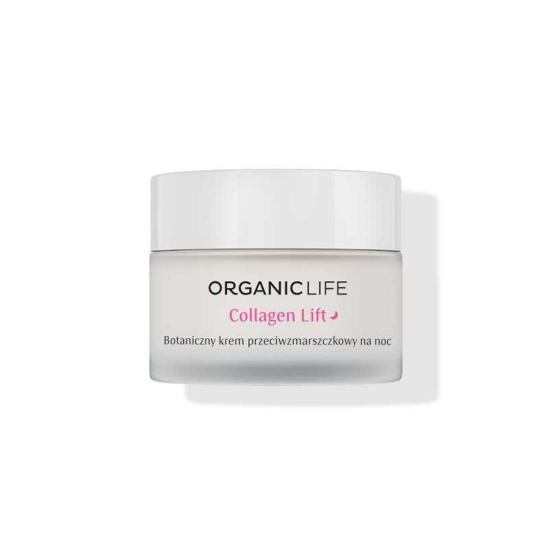 Organic Life Collagen Lift Botaniczny krem przeciwzmarszczkowy na noc 50g