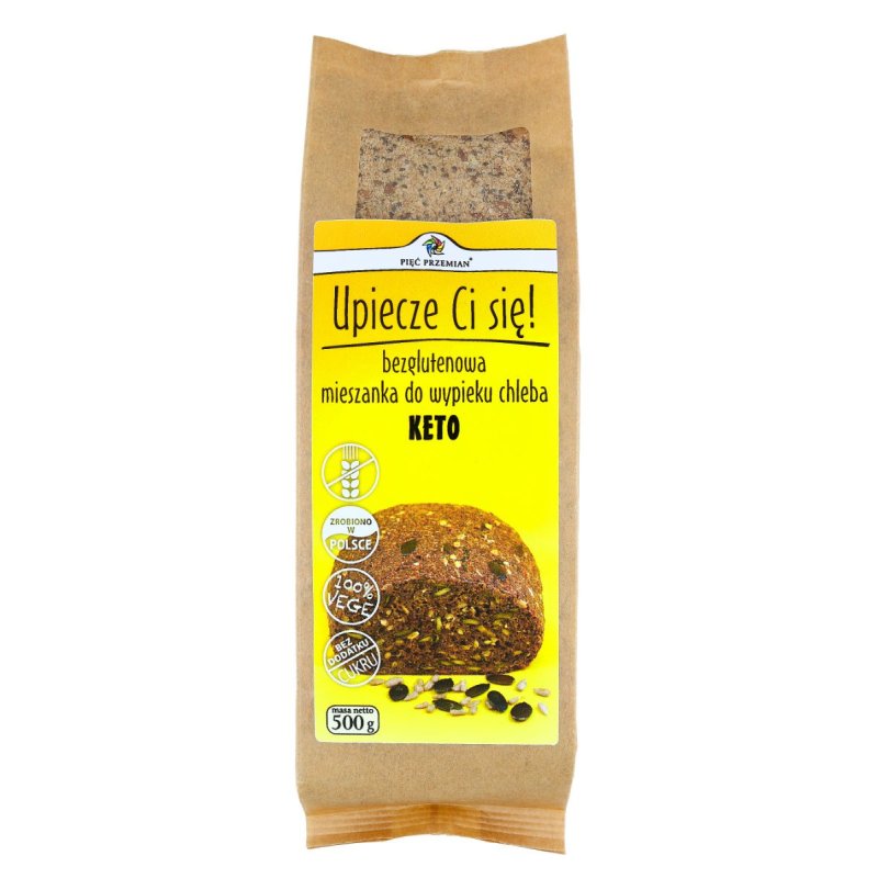 Pięć Przemian Mieszanka chleba bezglutenowego keto 500g