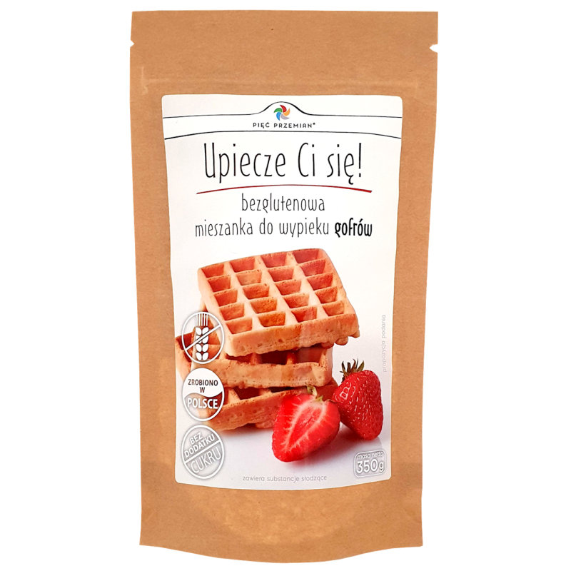 Pięć Przemian Mieszanka do wypieku gofrów bezglutenowa 350g