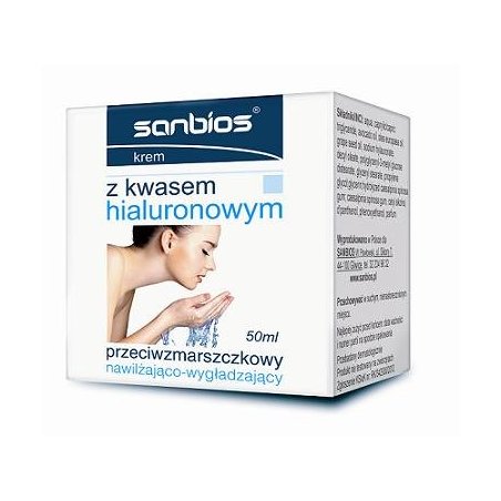 Sanbios Krem z kwasem hialuronowym 50ml