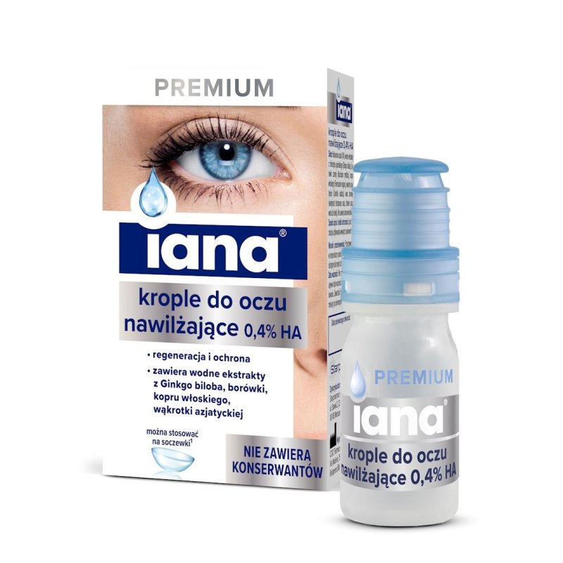 Starpharma IANA Krople do oczu nawilżające 0,4% HA