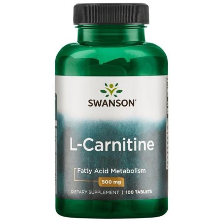 Swanson L-carnitine (karnityna) 500mg 100kaps.