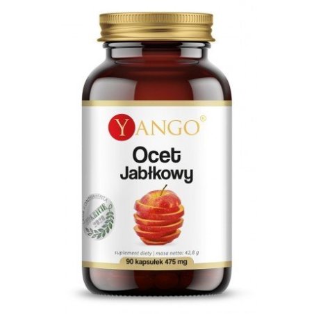 Yango Ocet jabłkowy 475mg 90kaps.