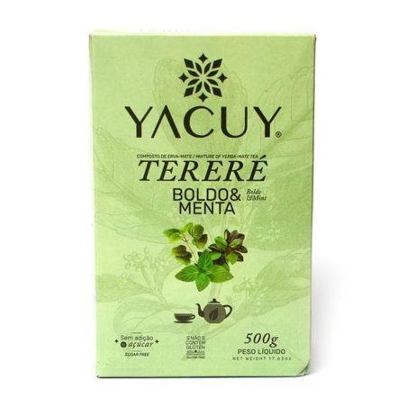 Yerba mate Yacuy Terere Boldo Menta 500g