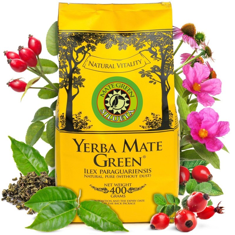 Yerba mate Green Silueta 400g