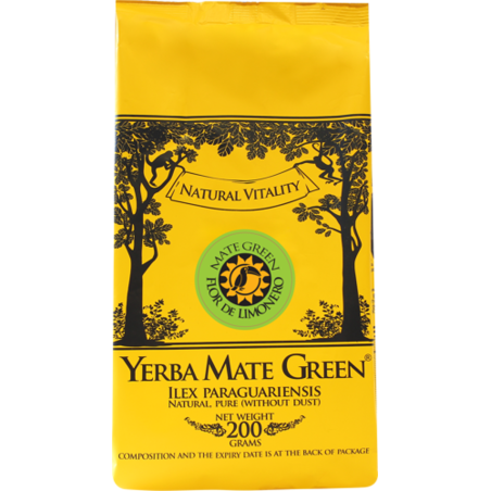 Yerba mate Green Flor de Limonero 200g