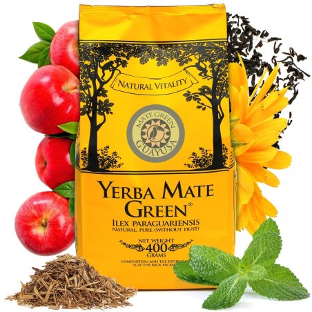 Yerba mate Green Guayusa 400g