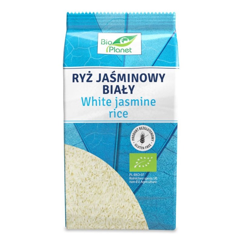 Bio Planet Ryż jaśminowy biały bezglutenowy bio 500g