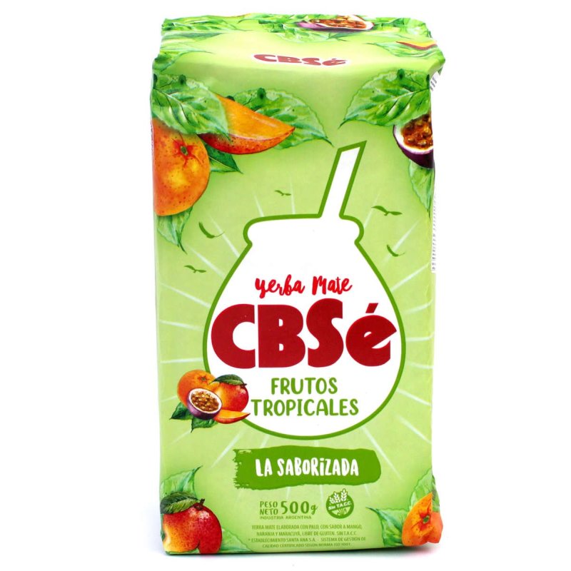 Yerba Mate CBSe Frutos Tropicales 500g