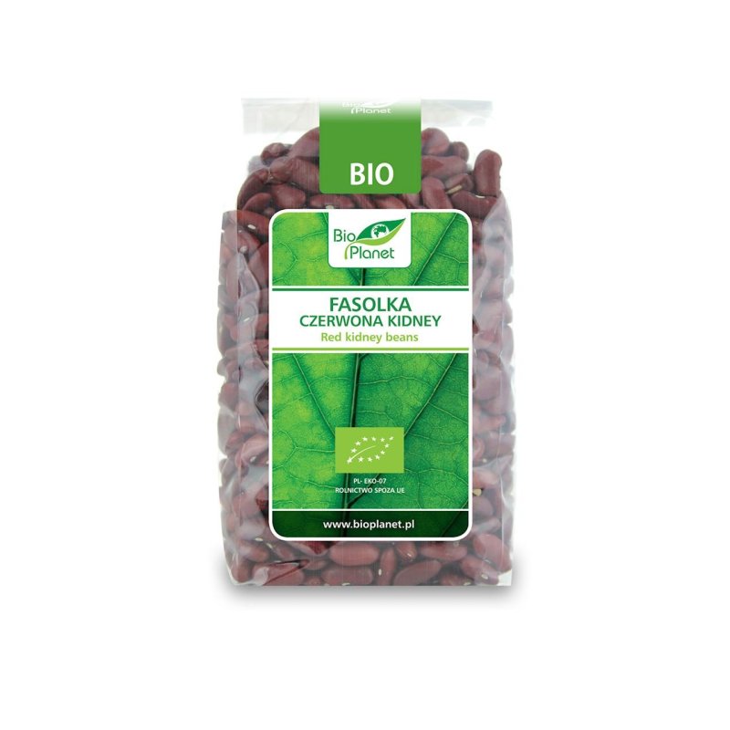Bio Planet Fasolka kidney czerwona bio 400g