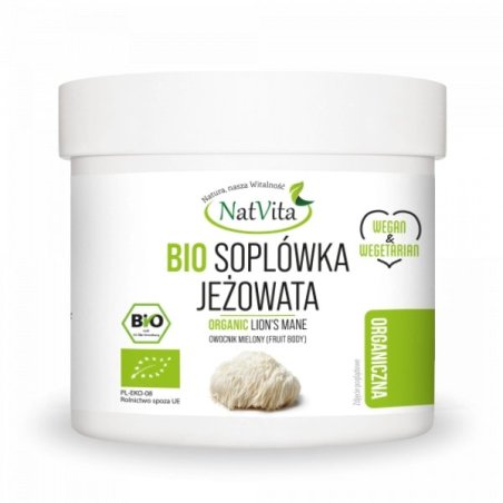 NatVita Soplówka jeżowata bio 100g