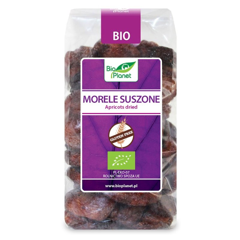Morele suszone BIO 400g Bio Planet