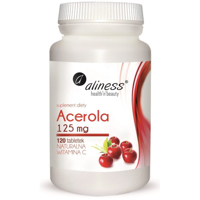 Acerola 125mg 120tabletek Aliness