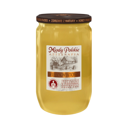 Miód wielokwiatowy 950g Miody Polskie
