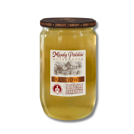 Miód akacjowy 950g Miody Polskie