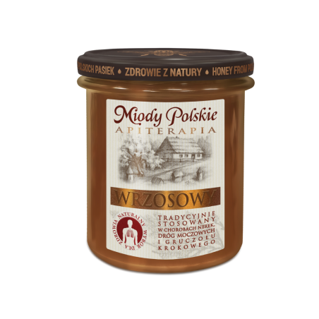 Miody Polskie Miód wrzosowy 400g