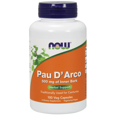 Pau D'arco (lapacho) 500mg 100kapsułek Now Foods