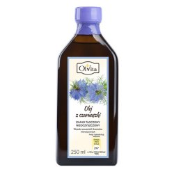 Olej z czarnuszki zimno tłoczony, nieoczyszczony 100ml Olvita