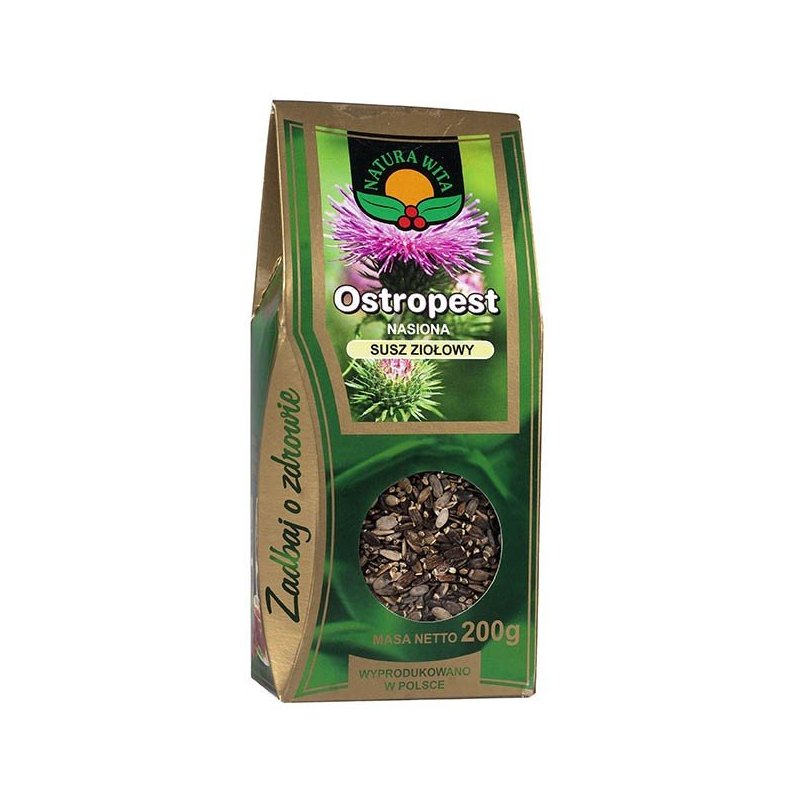 Ostropest nasiona 200g Natura Wita