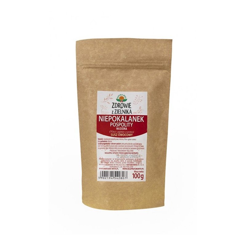 Niepokalanek pospolity owoc 100g Natura Wita