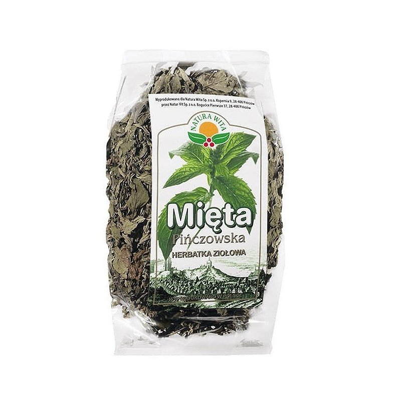 Mięta Pińczowska (cały liść ręcznie rwany) 30g Natura Wita