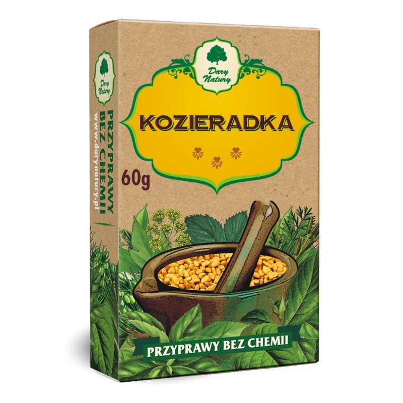 Kozieradka nasiona 60g Dary Natury