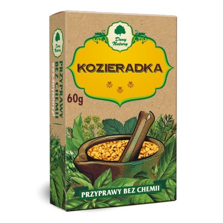 Kozieradka nasiona 60g Dary Natury