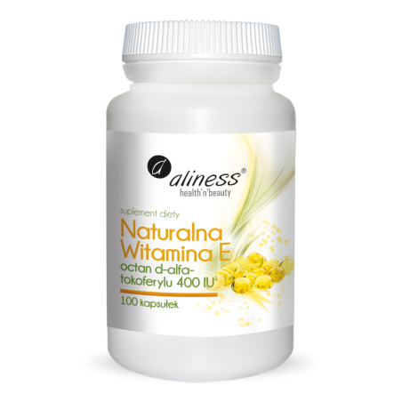 Naturalna Witamina E 100kapsułek Aliness