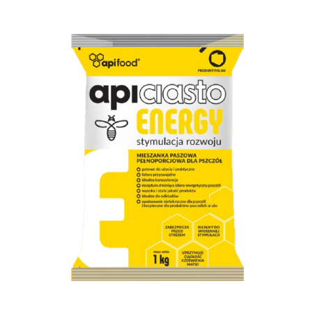 Apiciasto Energy 1kg Ciasto dla pszczół Orion