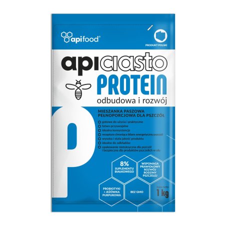 Apiciasto Protein 1kg Ciasto dla pszczół Orion