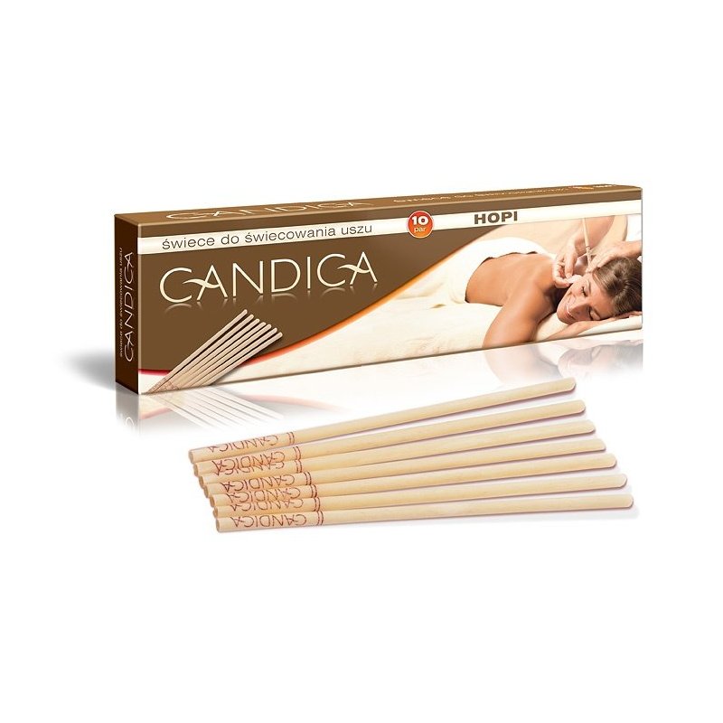 Świece do świecowania uszu HOPI Candica 5par Aura Herbals