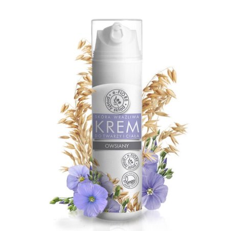 e-fiore Krem do dłoni i stóp owsiany 100ml