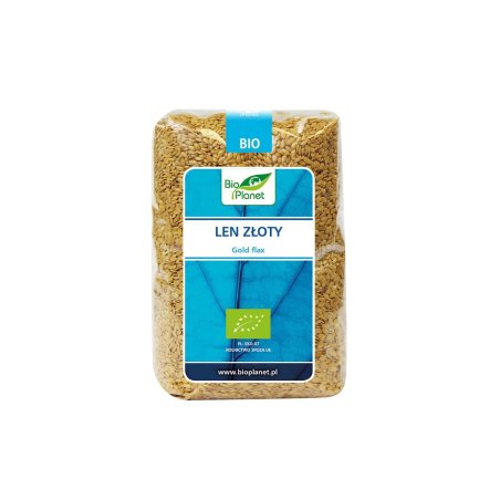 Siemię lniane (len) złoty BIO 400g Bio Planet