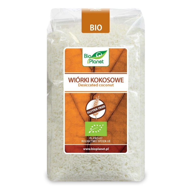 Wiórki kokosowe BIO 200g Bio Planet