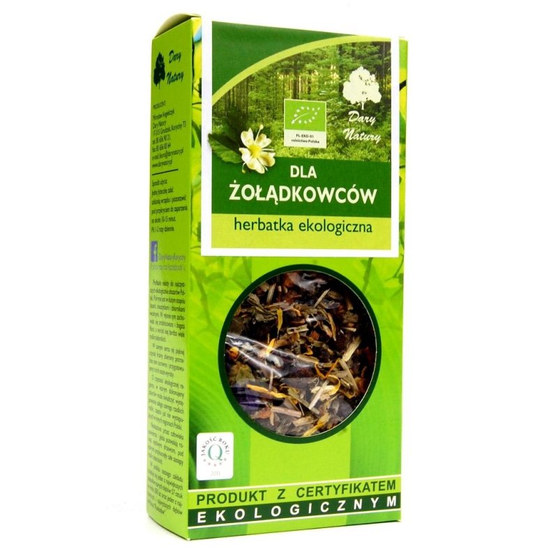 Herbatka Dla Żołądkowców EKO 50g Dary natury