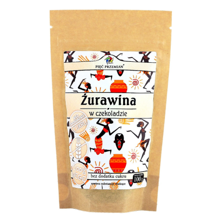 Pięć Przemian Rodzynki w czekoladzie bez cukru 100g
