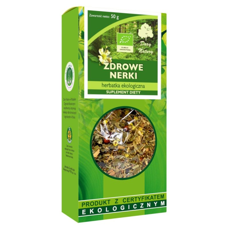 Herbatka Zdrowe Nerki EKO 50g Dary natury