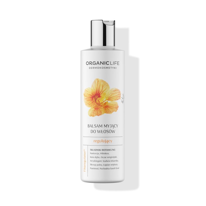 Balsam myjący do włosów regulujący 250g Organic Life