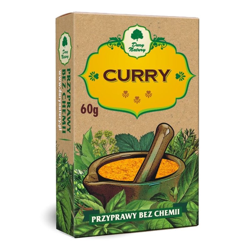 Curry 60g Dary Natury