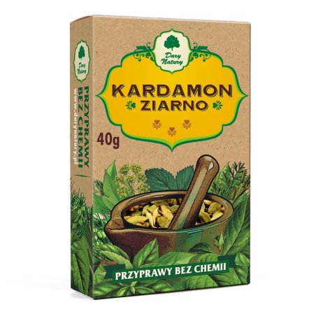 Kardamon ziarno 40g Dary natury