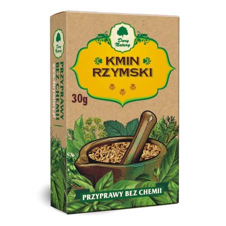 Kmin rzymski ziarno 30g Dary Natury