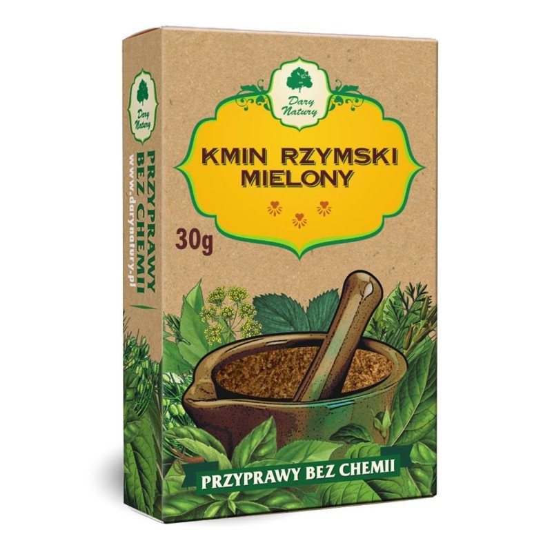 Kmin rzymski ziarno 30g Dary Natury