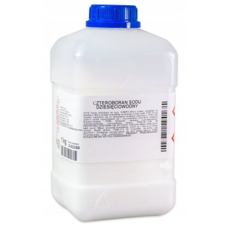 Czteroboran sodu dziesięciowodny (Boraks) 1kg Stanlab