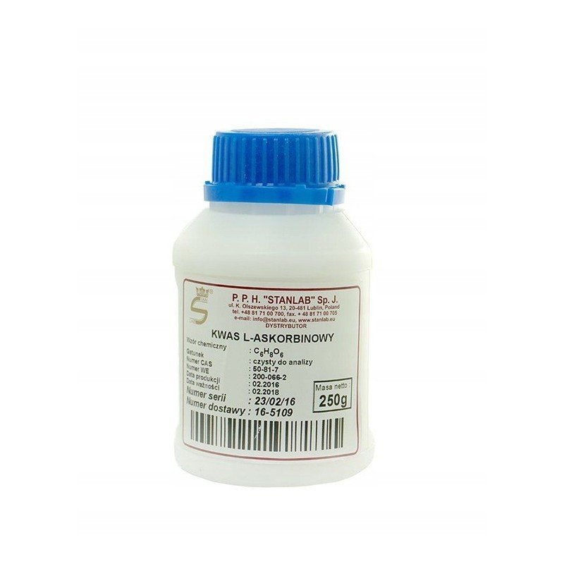 Kwas L-askorbinowy 250g Stanlab