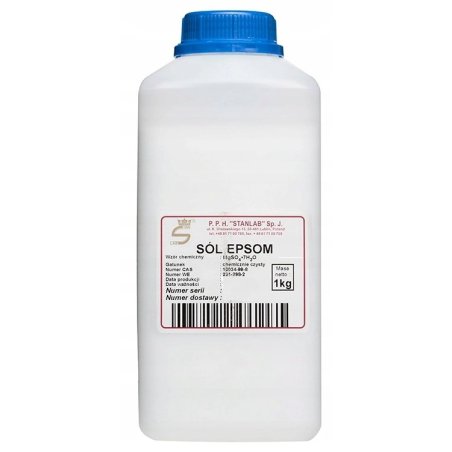 Siarczan magnezu siedmiowodny (sól Epsom, sól gorzka) 1kg Stanlab
