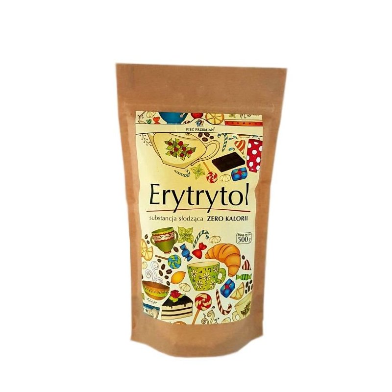 Erytrytol 500g Pięć Przemian