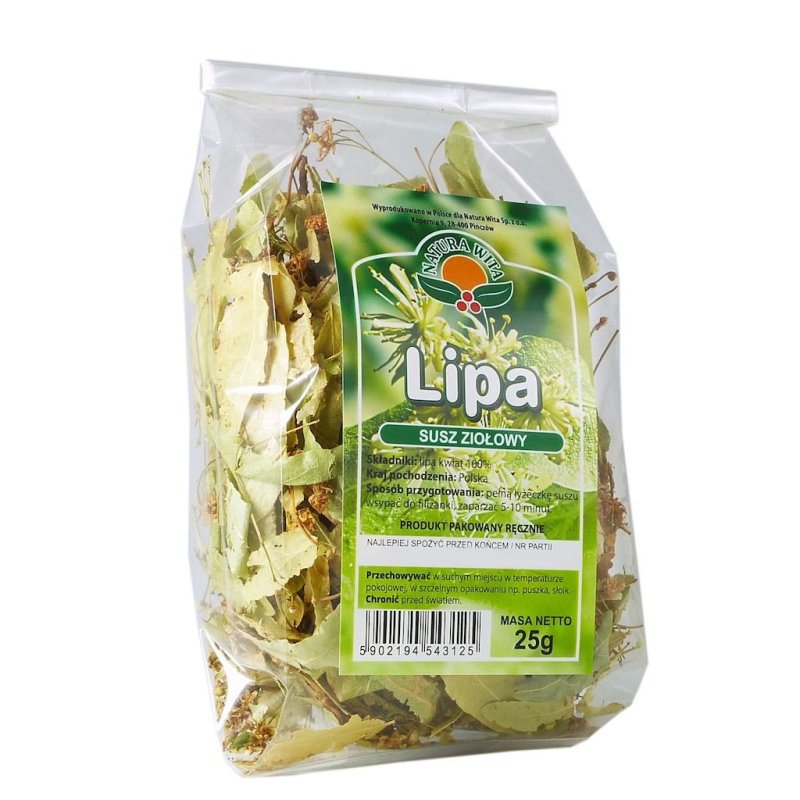 Lipa kwiat 25g Natura Wita